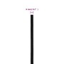Cuerda de trabajo poliéster negro 6 mm 50 m de vidaXL, Sogas y cuerdas metálicas - Ref: Foro24-152813, Precio: 16,31 €, Descu...
