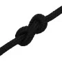 Cuerda de trabajo poliéster negro 8 mm 50 m de vidaXL, Sogas y cuerdas metálicas - Ref: Foro24-152818, Precio: 22,64 €, Descu...