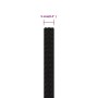 Cuerda de trabajo poliéster negro 5 mm 50 m de vidaXL, Sogas y cuerdas metálicas - Ref: Foro24-152808, Precio: 12,54 €, Descu...