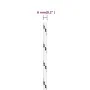 Cuerda para barco trenzada poliéster blanco 6 mmx100 m de vidaXL, Sogas y cuerdas metálicas - Ref: Foro24-152763, Precio: 19,...