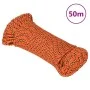 Cuerda de barco polipropileno naranja 4 mm 50 m de vidaXL, Sogas y cuerdas metálicas - Ref: Foro24-152646, Precio: 11,89 €, D...