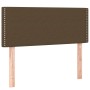 Cabecero de tela marrón oscuro 80x5x78/88 cm de vidaXL, Cabeceros y pies de cama - Ref: Foro24-345867, Precio: 22,95 €, Descu...