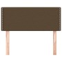 Cabecero de tela marrón oscuro 80x5x78/88 cm de vidaXL, Cabeceros y pies de cama - Ref: Foro24-345867, Precio: 22,95 €, Descu...