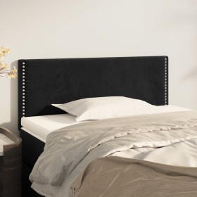 Cabecero de terciopelo negro 80x5x78/88 cm de vidaXL, Cabeceros y pies de cama - Ref: Foro24-345880, Precio: 22,59 €, Descuen...