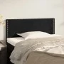 Cabecero de terciopelo negro 80x5x78/88 cm de vidaXL, Cabeceros y pies de cama - Ref: Foro24-345880, Precio: 22,41 €, Descuen...