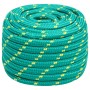 Cuerda de barco polipropileno verde 20 mm 100 m de vidaXL, Sogas y cuerdas metálicas - Ref: Foro24-152740, Precio: 121,40 €, ...