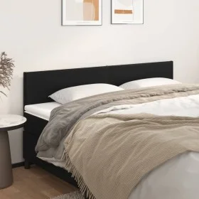 Kopfteile 2 Einheiten aus schwarzem Kunstleder 80x5x78/88 cm von vidaXL, Kopf- und Fußteile - Ref: Foro24-345812, Preis: 58,8...