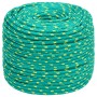 Cuerda de barco polipropileno verde 10 mm 100 m de vidaXL, Sogas y cuerdas metálicas - Ref: Foro24-152720, Precio: 37,27 €, D...