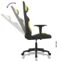 Silla gaming de masaje tela negro y verde claro de vidaXL, Sillones para videojuegos - Ref: Foro24-345496, Precio: 108,63 €, ...