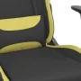 Silla gaming de masaje tela negro y verde claro de vidaXL, Sillones para videojuegos - Ref: Foro24-345496, Precio: 108,63 €, ...