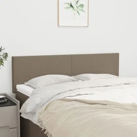 Cabeceros 2 unidades tela gris taupe 72x5x78/88 cm de vidaXL, Cabeceros y pies de cama - Ref: Foro24-345788, Precio: 69,41 €,...