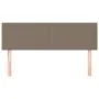 Cabeceros 2 unidades tela gris taupe 72x5x78/88 cm de vidaXL, Cabeceros y pies de cama - Ref: Foro24-345788, Precio: 69,41 €,...