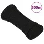 Cuerda de trabajo poliéster negro 3 mm 500 m de vidaXL, Sogas y cuerdas metálicas - Ref: Foro24-152801, Precio: 46,19 €, Desc...