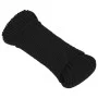 Cuerda de trabajo poliéster negro 3 mm 500 m de vidaXL, Sogas y cuerdas metálicas - Ref: Foro24-152801, Precio: 46,19 €, Desc...