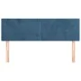 Cabeceros 2 unidades terciopelo azul oscuro 72x5x78/88 cm de vidaXL, Cabeceros y pies de cama - Ref: Foro24-345802, Precio: 4...
