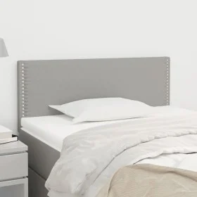 Cabecero de tela gris claro 100x5x78/88 cm de vidaXL, Cabeceros y pies de cama - Ref: Foro24-345904, Precio: 24,76 €, Descuen...