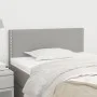 Light gray fabric headboard 100x5x78/88 cm by vidaXL, Headboards and footboards - Ref: Foro24-345904, Price: 24,76 €, Discoun...