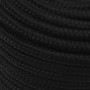 Cuerda de trabajo poliéster negro 12 mm 100 m de vidaXL, Sogas y cuerdas metálicas - Ref: Foro24-152828, Precio: 60,57 €, Des...
