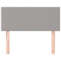 Cabecero de tela gris claro 80x5x78/88 cm de vidaXL, Cabeceros y pies de cama - Ref: Foro24-345724, Precio: 29,78 €, Descuent...