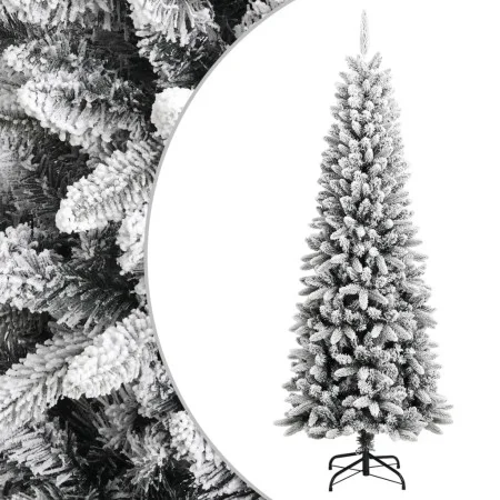 Árbol de Navidad artificial con nieve PVC y PE 210 cm de vidaXL, Arboles de navidad - Ref: Foro24-345191, Precio: 146,58 €, D...