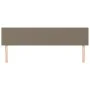 Cabeceros 2 unidades de tela gris taupe 100x5x78/88 cm de vidaXL, Cabeceros y pies de cama - Ref: Foro24-345848, Precio: 71,5...