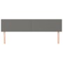 Cabeceros 2 unidades de tela gris oscuro 90x5x78/88 cm de vidaXL, Cabeceros y pies de cama - Ref: Foro24-345825, Precio: 65,0...