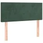 Dunkelgrünes Samtkopfteil 100x5x78/88 cm von vidaXL, Kopf- und Fußteile - Ref: Foro24-345781, Preis: 40,50 €, Rabatt: %