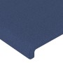 Cabeceros 2 unidades de tela azul 90x5x78/88 cm de vidaXL, Cabeceros y pies de cama - Ref: Foro24-345830, Precio: 57,39 €, De...