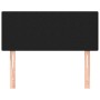 Cabecero de tela negro 80x5x78/88 cm de vidaXL, Cabeceros y pies de cama - Ref: Foro24-345726, Precio: 29,78 €, Descuento: %