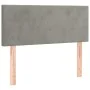 Hellgraues Samtkopfteil 80x5x78/88 cm von vidaXL, Kopf- und Fußteile - Ref: Foro24-345738, Preis: 29,22 €, Rabatt: %