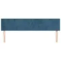 Cabeceros 2 unidades de terciopelo azul oscuro 80x5x78/88 cm de vidaXL, Cabeceros y pies de cama - Ref: Foro24-345822, Precio...