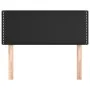 Black synthetic leather headboard 80x5x78/88 cm by vidaXL, Headboards and footboards - Ref: Foro24-345872, Price: 22,60 €, Di...