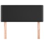 Cabecero de cuero sintético negro 80x5x78/88 cm de vidaXL, Cabeceros y pies de cama - Ref: Foro24-345872, Precio: 22,87 €, De...