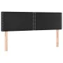 Cabeceros 2 unidades cuero sintético negro 72x5x78/88 cm de vidaXL, Cabeceros y pies de cama - Ref: Foro24-345932, Precio: 44...