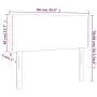 Kopfteil aus dunkelgrauem Stoff, 90 x 5 x 78/88 cm von vidaXL, Kopf- und Fußteile - Ref: Foro24-345885, Preis: 24,19 €, Rabat...