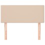 Cabecero de cuero sintético color capuchino 90x5x78/88 cm de vidaXL, Cabeceros y pies de cama - Ref: Foro24-345757, Precio: 4...