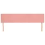 Cabeceros 2 unidades de terciopelo rosa 80x5x78/88 cm de vidaXL, Cabeceros y pies de cama - Ref: Foro24-345823, Precio: 55,01...