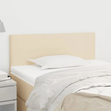 Cream fabric headboard 80x5x78/88 cm by vidaXL, Headboards and footboards - Ref: Foro24-345729, Price: 44,62 €, Discount: %