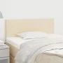 Cream fabric headboard 80x5x78/88 cm by vidaXL, Headboards and footboards - Ref: Foro24-345729, Price: 44,62 €, Discount: %