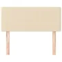 Cream fabric headboard 80x5x78/88 cm by vidaXL, Headboards and footboards - Ref: Foro24-345729, Price: 44,62 €, Discount: %