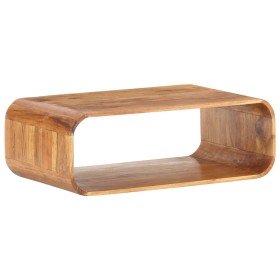 Mesa de centro de madera maciza de acacia 90x50x30 cm en Mesas de centro | Comprar online en Foru.es
