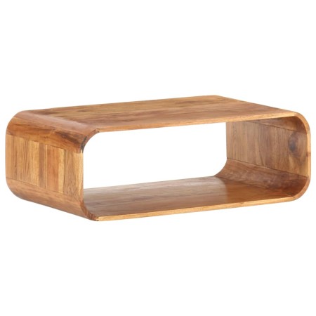 Mesa de centro de madera maciza de acacia 90x50x30 cm en Mesas de centro | Comprar online en Foru.es