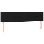 Cabeceros 2 unidades de tela negro 80x5x78/88 cm de vidaXL, Cabeceros y pies de cama - Ref: Foro24-346062, Precio: 71,03 €, D...