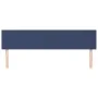 Cabeceros 2 unidades de tela azul 80x5x78/88 cm de vidaXL, Cabeceros y pies de cama - Ref: Foro24-345810, Precio: 67,07 €, De...