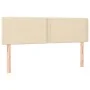 Cabeceros 2 unidades tela color crema 72x5x78/88 cm de vidaXL, Cabeceros y pies de cama - Ref: Foro24-345929, Precio: 34,81 €...