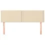 Cabeceros 2 unidades tela color crema 72x5x78/88 cm de vidaXL, Cabeceros y pies de cama - Ref: Foro24-345929, Precio: 34,81 €...