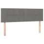 Cabeceros 2 unidades tela gris oscuro 72x5x78/88 cm de vidaXL, Cabeceros y pies de cama - Ref: Foro24-346047, Precio: 61,72 €...
