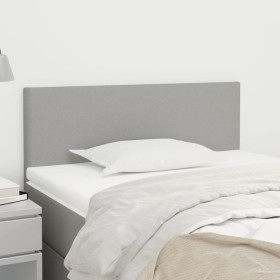 Cabecero de tela gris claro 100x5x78/88 cm de vidaXL, Cabeceros y pies de cama - Ref: Foro24-345764, Precio: 32,51 €, Descuen...