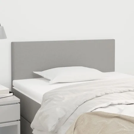 Kopfteil aus hellgrauem Stoff, 100 x 5 x 78/88 cm von vidaXL, Kopf- und Fußteile - Ref: Foro24-345764, Preis: 32,62 €, Rabatt: %