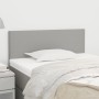 Cabecero de tela gris claro 100x5x78/88 cm de vidaXL, Cabeceros y pies de cama - Ref: Foro24-345764, Precio: 32,51 €, Descuen...